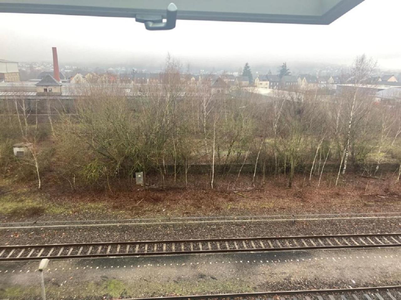 Wohnen Wie Im Schloss - Alter Bahnhof Von Kruft Lägenhet Exteriör bild